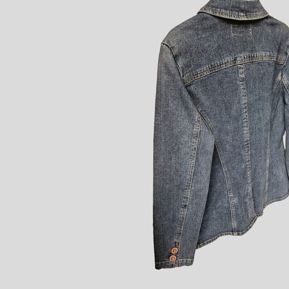 LEVIS STRAUSS NEW Vintage Distressed Jean Jacket - Picture 11 of 16